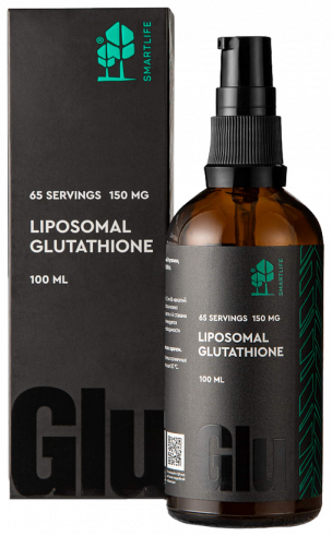 SmartLife Liposomal Glutathione, Липосомальный Глутатион, 100 мл