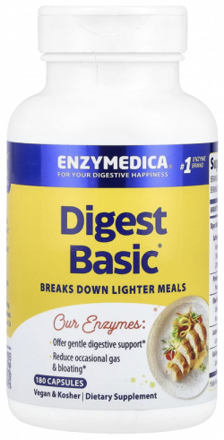 Enzymedica Digest, Дайджест, 180 капсул