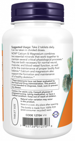 NOW Calcium &amp; Magnesium