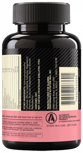 Optimum Nutrition Opti-Women, Опти-Вумен, 60 капсул