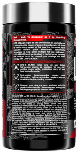 Nutrex Lipo-6 Black, 120 капсул