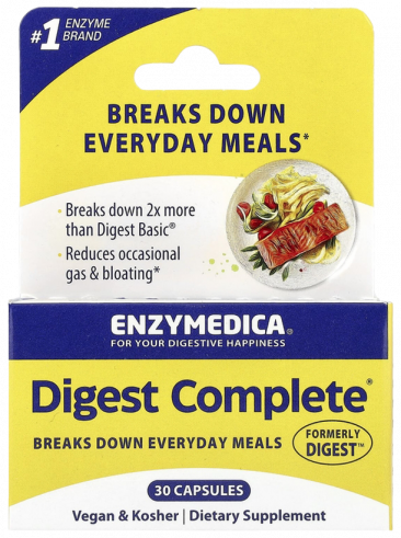 Enzymedica Дайджест комплит, 30 капсул