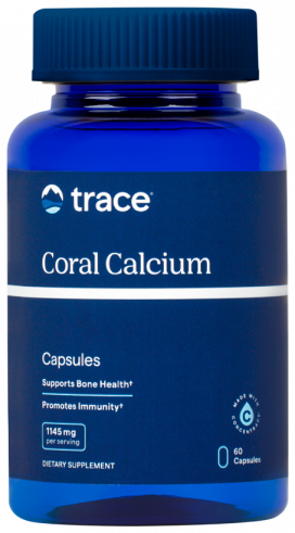 Trace Minerals Coral Calcium, 60 капсул