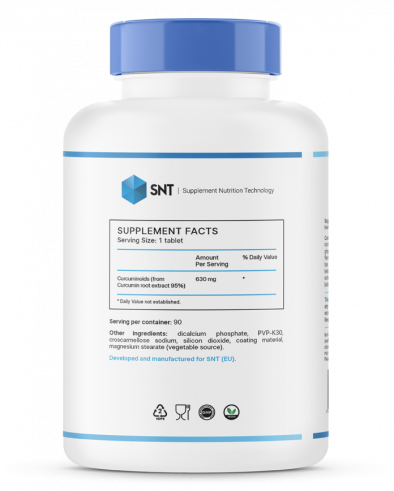 SNT Curcumin, Куркумин, 90 таблеток