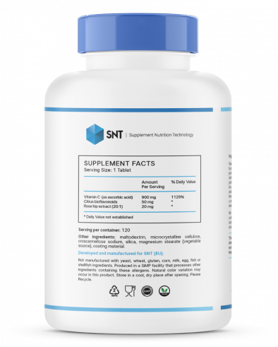 SNT Vitamin C, Витамин С, 120 таблеток