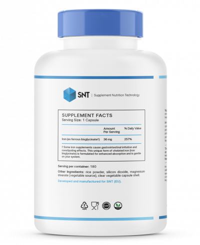 SNT Iron, Айрон, 180 капсул
