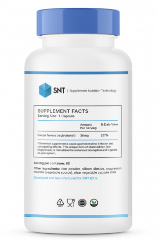SNT Iron, Айрон, 60 капсул