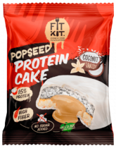 FitKit Protein Popseed Cake, 70 грамм