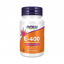 NOW Vitamin E, Натуральный Витамин Е, 50 капсул