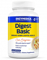 Enzymedica Digest Basic, Дайджест базовый, 30 капсул