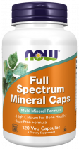 NOW Full Spectrum Mineral Caps, Полный спектр минералов капс, 120 капсул