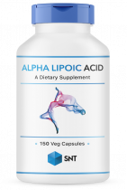 SNT Alpha lipoic acid, Альфа липоевая кислота, 150 капсул