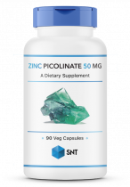 SNT Zinc Picolinate 50 мг, Пиколинат цинка 50 мг, 90 капсул