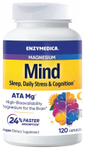 Enzymedica Magnesium Mind, Магнезиум Майнд, 120 капсул