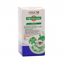Vitauct Ophthalmic, Офтальмик, 60 таблеток