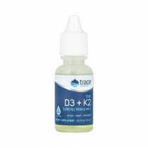 Trace Minerals Ionic D3+K2, 15 мл