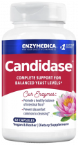 Enzymedica Candidase, Кандидаза, 42 капсулы