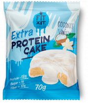 FitKit Protein white Extra cake, 70 г