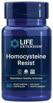 Life Extension Homocysteine resist, Гомоцистеин резист, 60 капсул