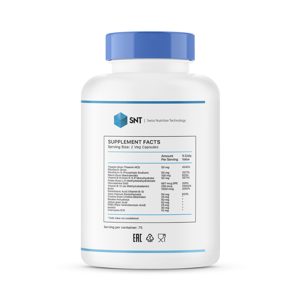 SNT Coenzyme B-complex, 150 капсул - купить в Новосибирске в интернет ...